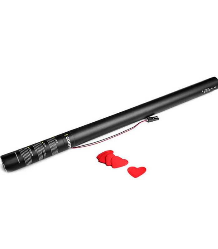 TCM FX - Elektromos Konfetti Ágyú 80cm - Red Heart